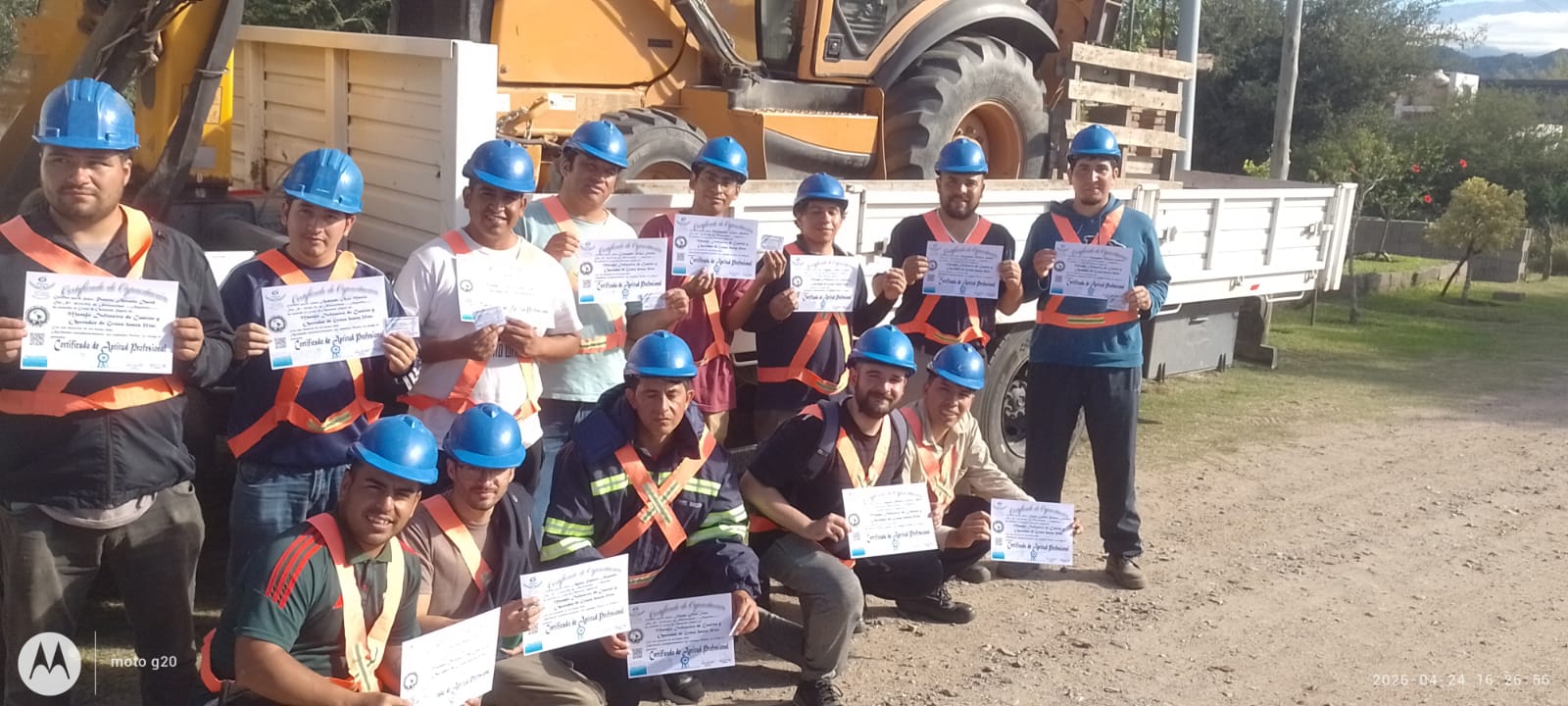 Actividad de capacitación Fundación Sur